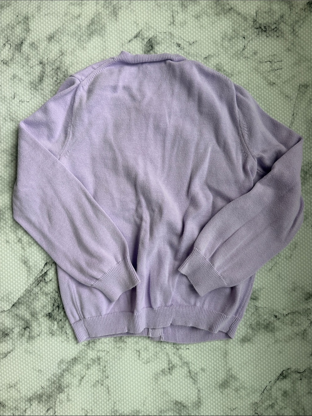 Crewcuts Lavender Girls’ Button-Front Cardigan - Picture 3 of 3